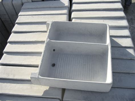 Lavaderos de cemento - Elaborado en cemento con malla de refuerzo para su utilización en cuartos de lavado. Producto para el hogar indispensable y resistente al uso. Video